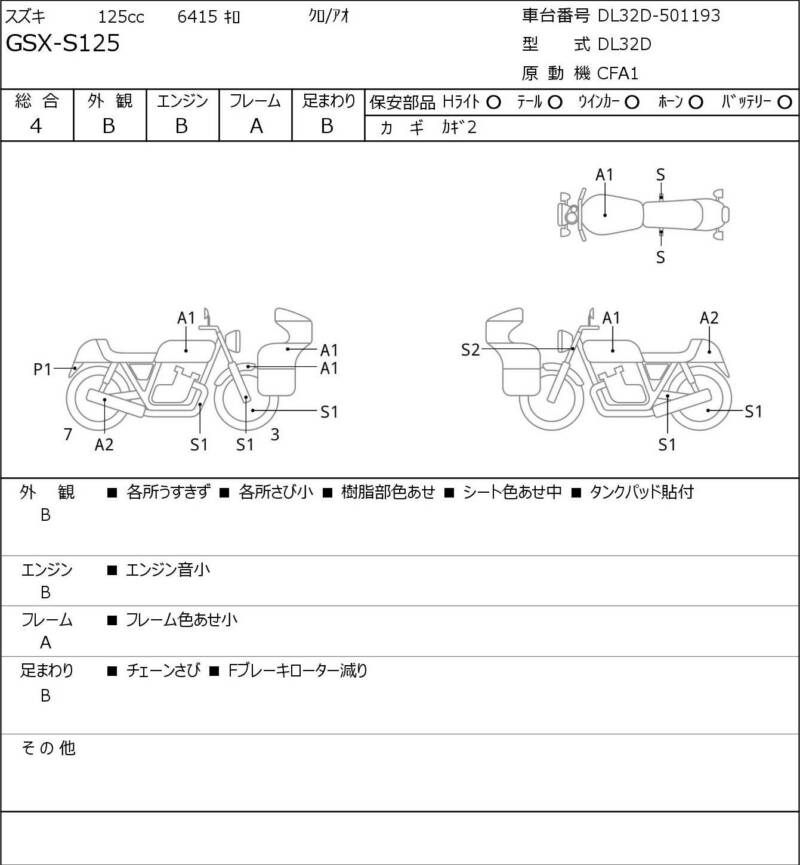 Карта повреждений