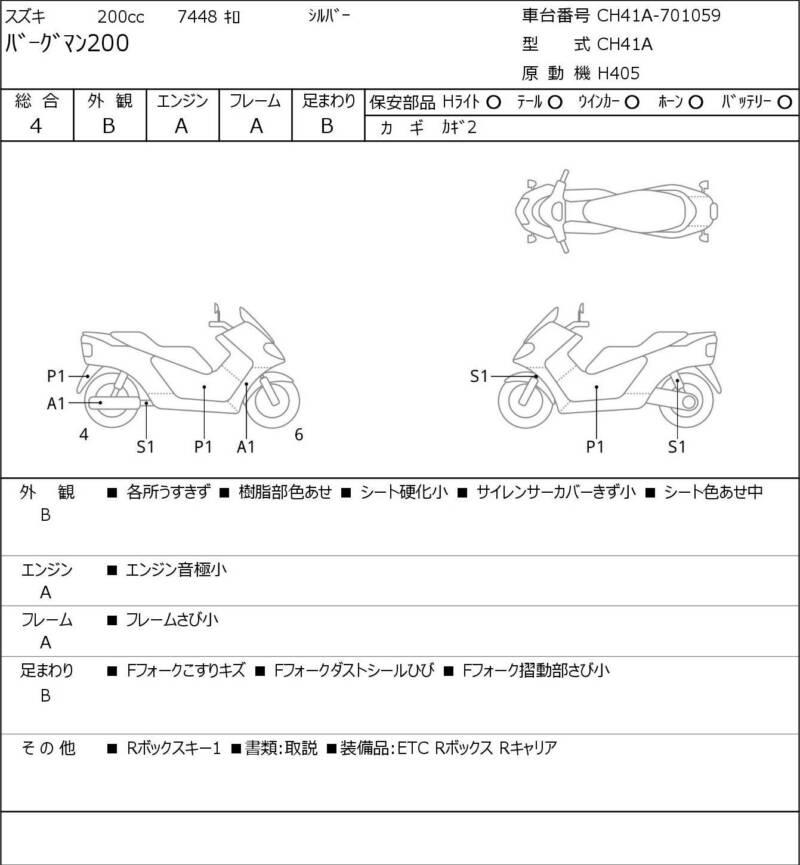 Карта повреждений