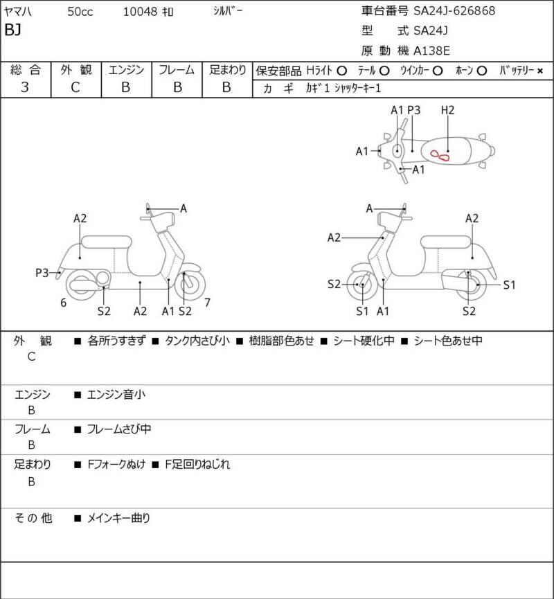 Карта повреждений