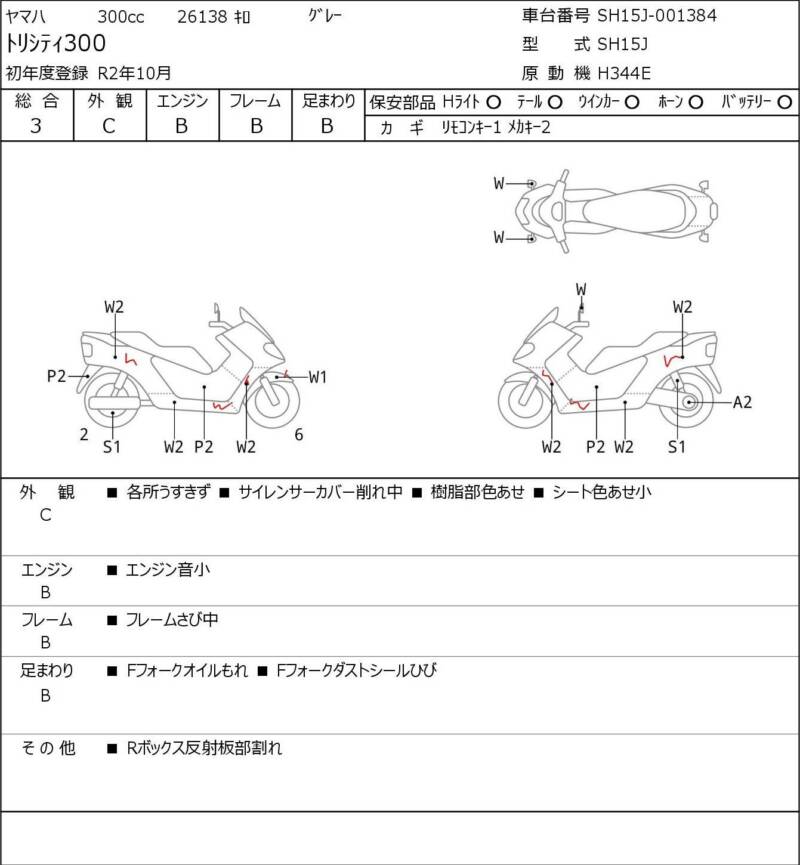 Карта повреждений
