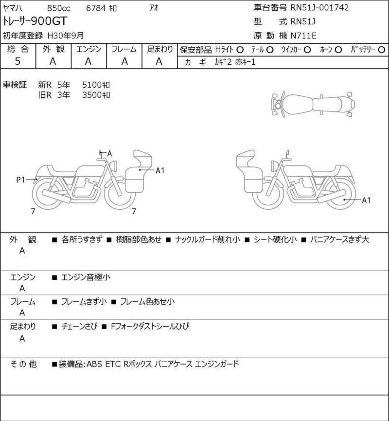 Карта повреждений