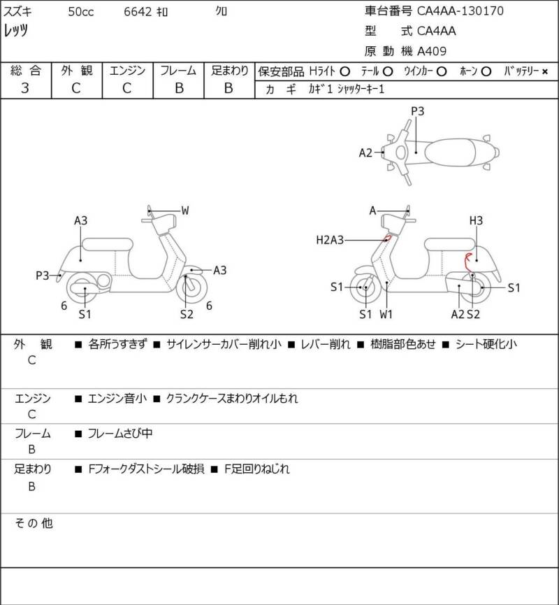 Карта повреждений