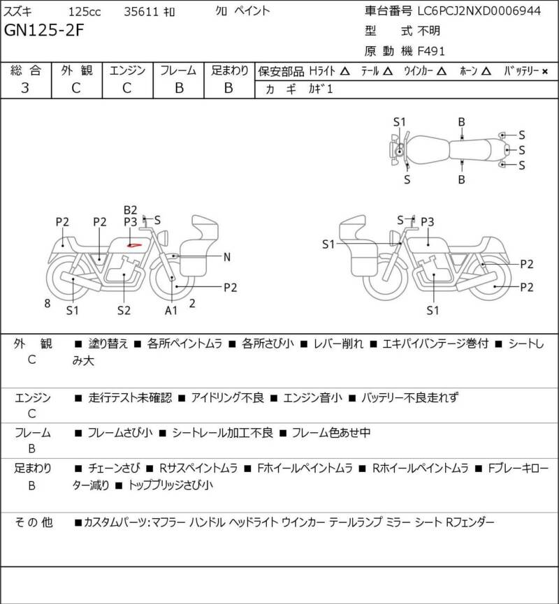 Карта повреждений