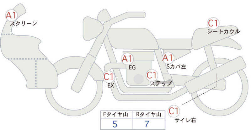 Карта повреждений