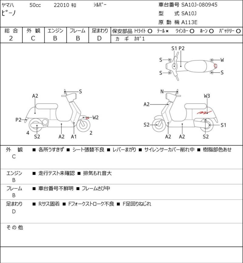 Карта повреждений