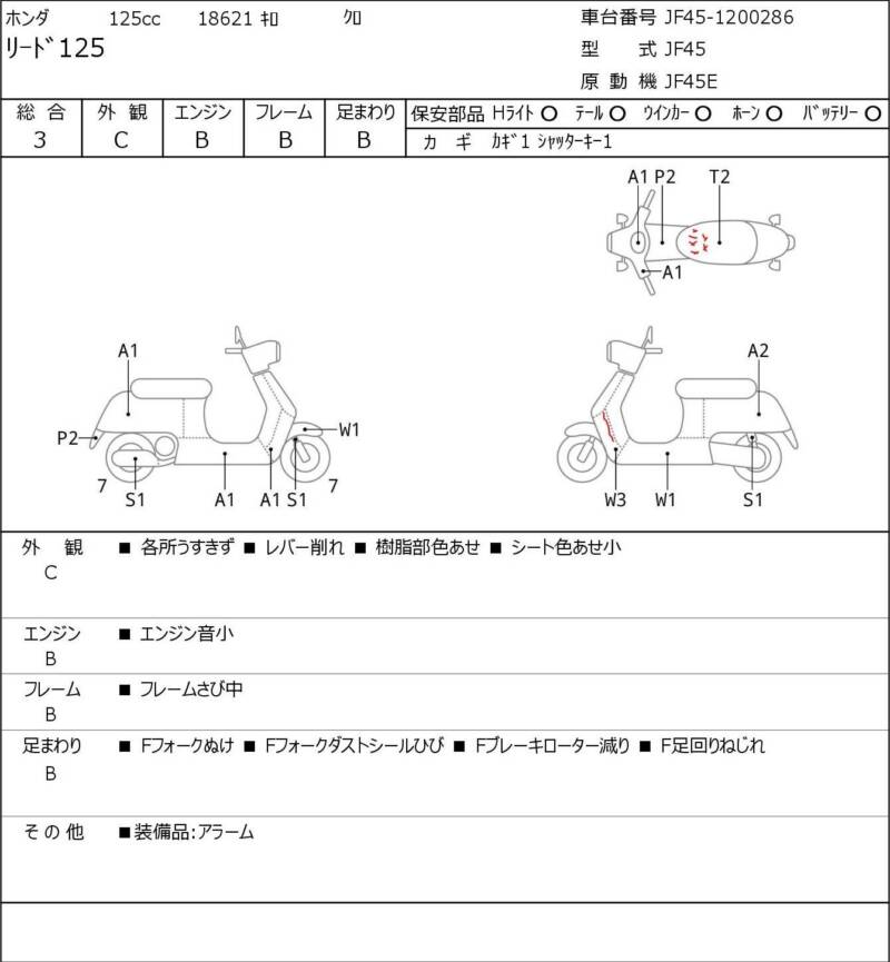 Карта повреждений