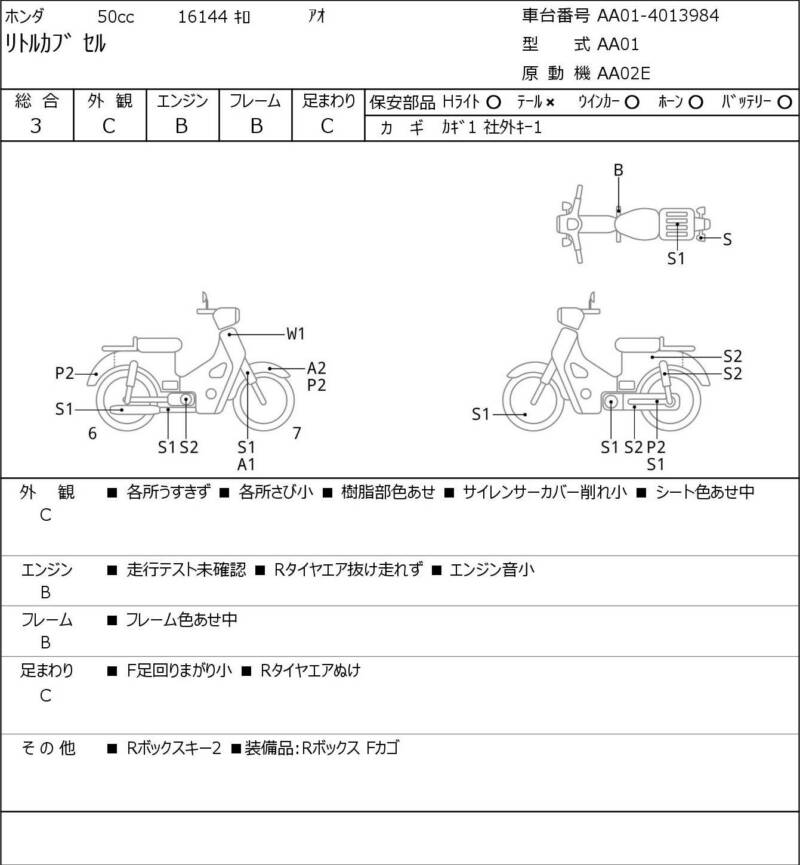 Карта повреждений