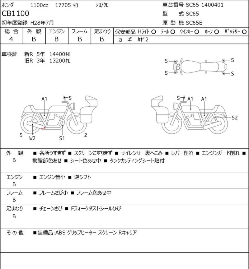Карта повреждений