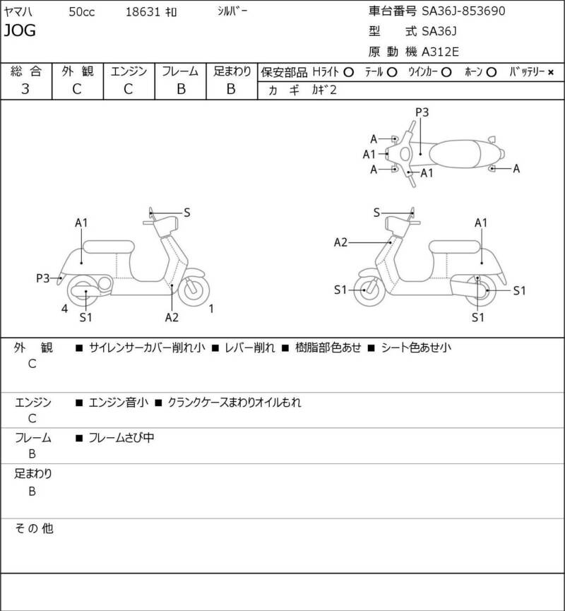 Карта повреждений