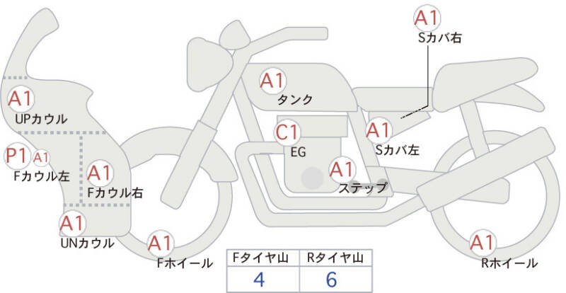 Карта повреждений
