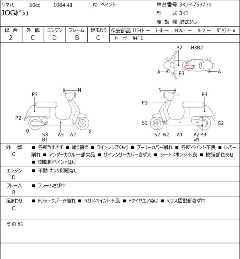 Карта повреждений