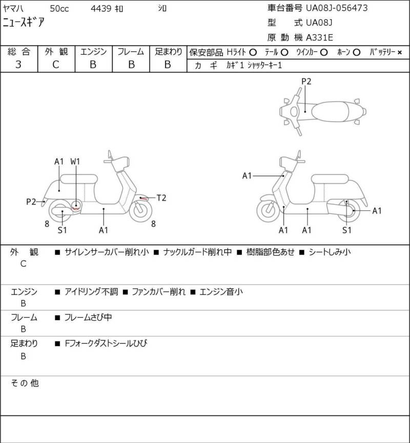 Карта повреждений