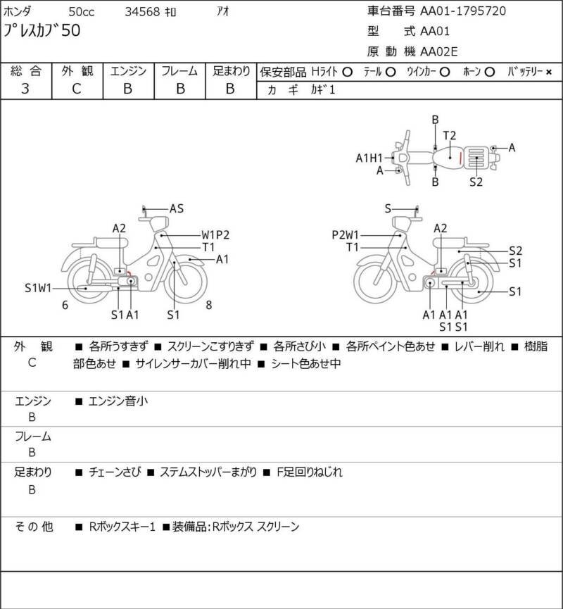 Карта повреждений