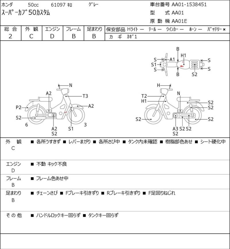 Карта повреждений