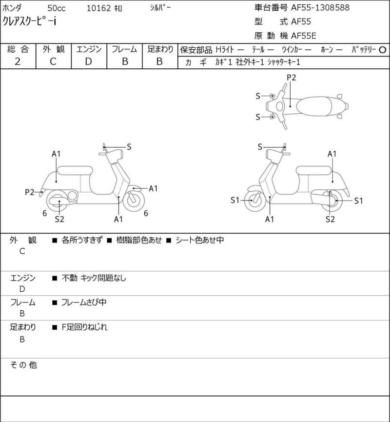 Карта повреждений