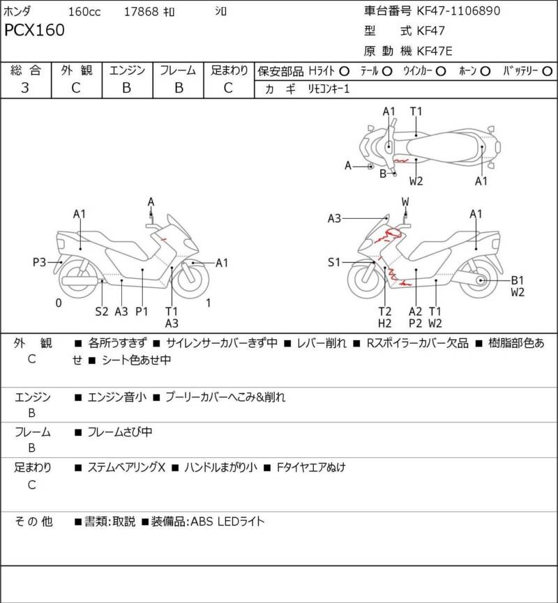 Карта повреждений