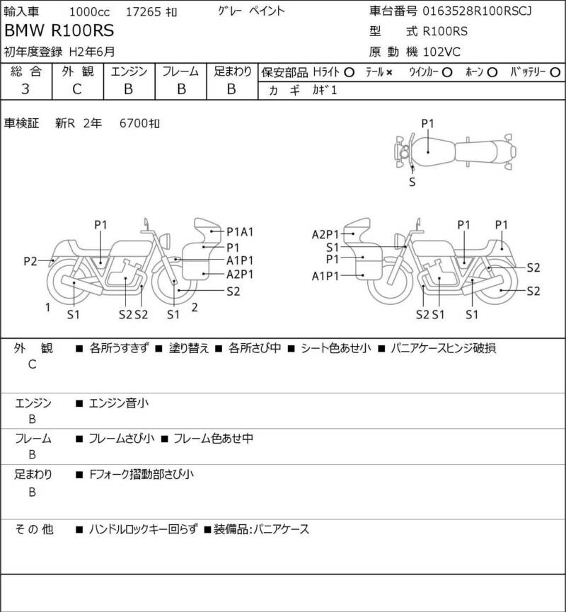 Карта повреждений