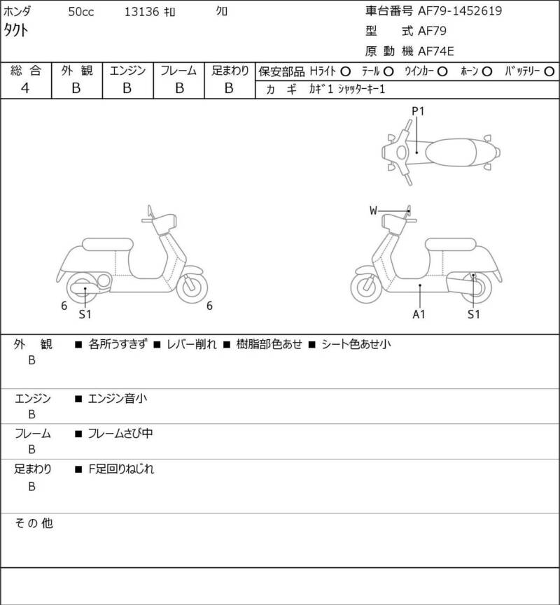 Карта повреждений