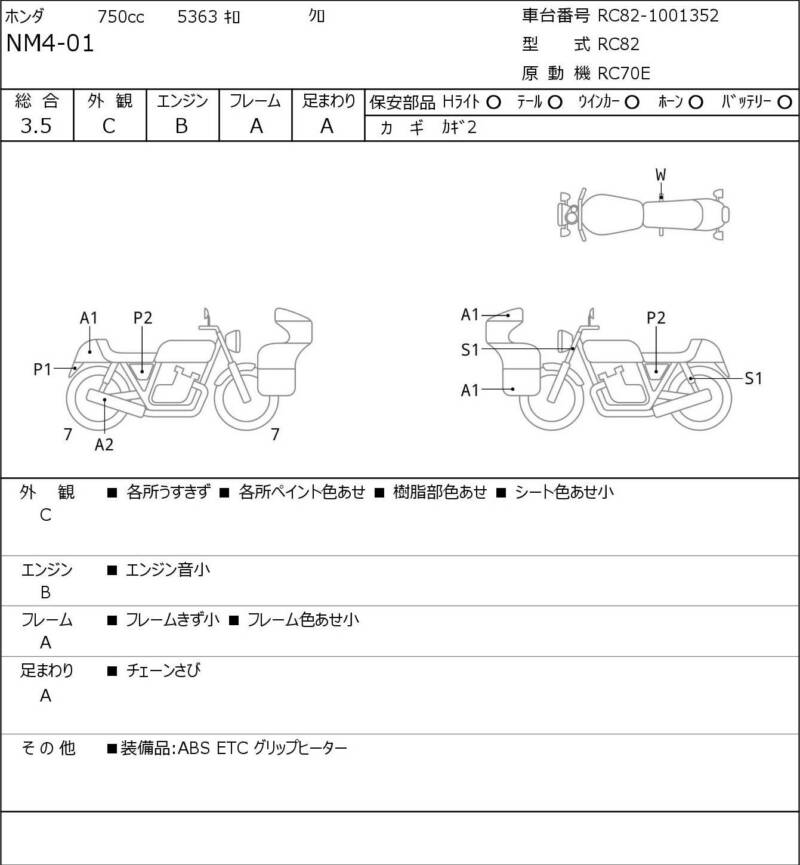 Карта повреждений