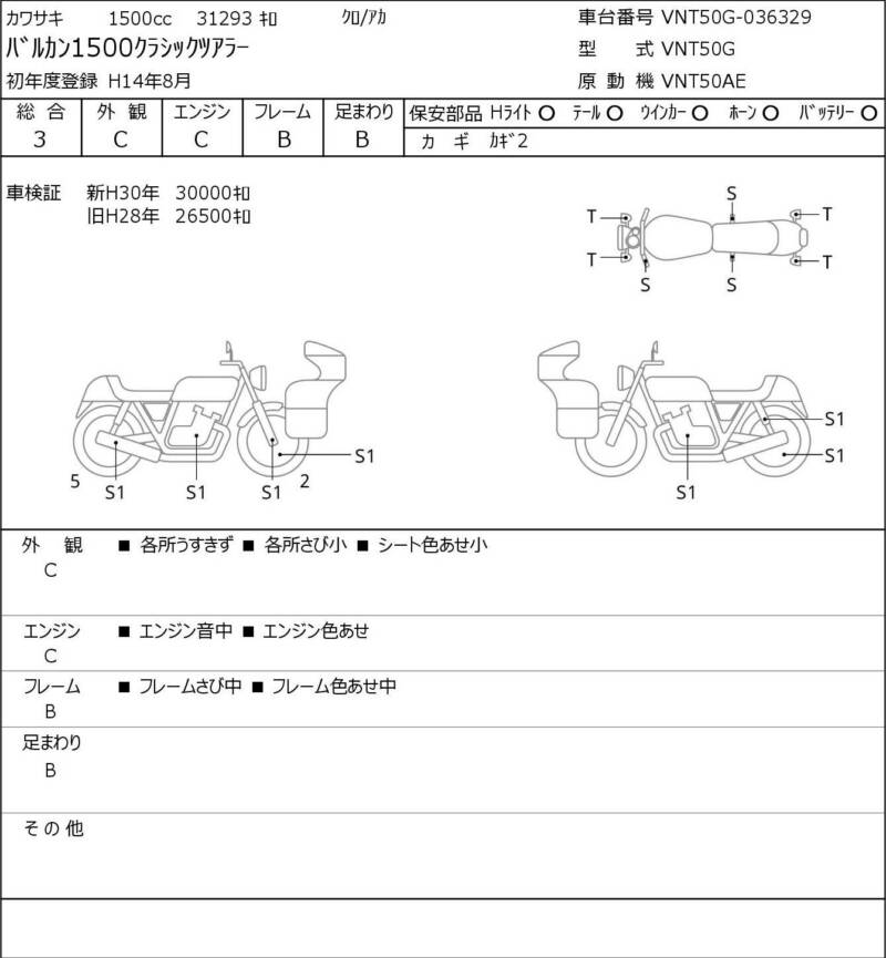 Карта повреждений