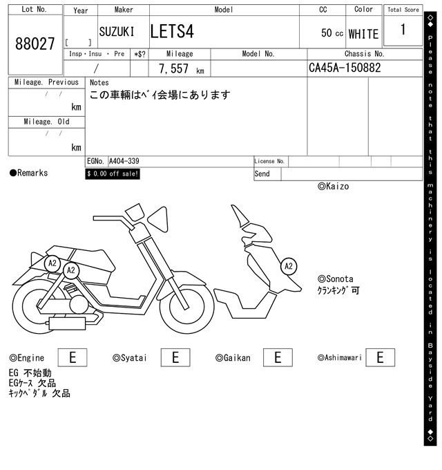 Карта повреждений