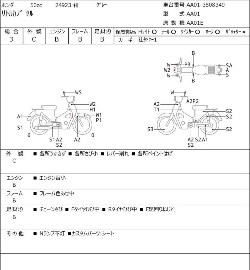 Карта повреждений