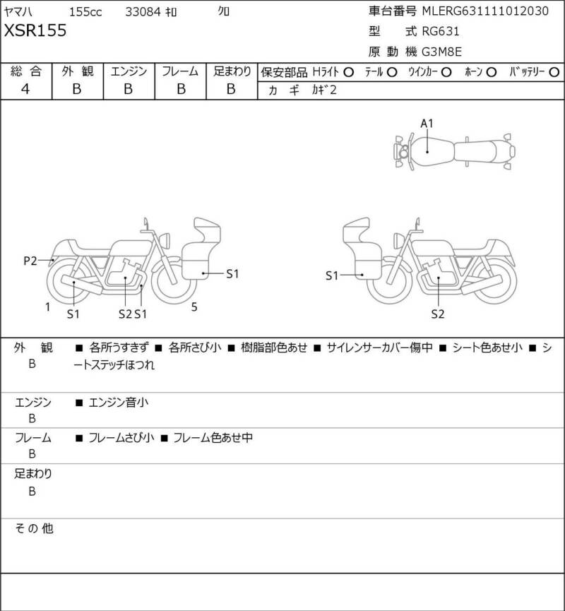 Карта повреждений