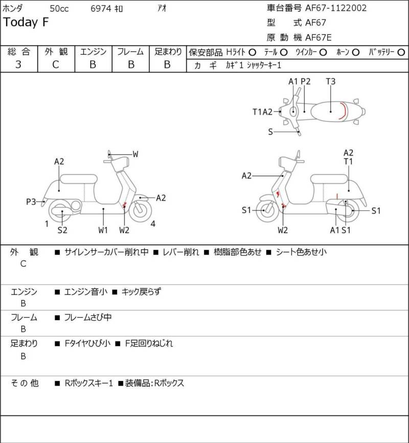 Карта повреждений