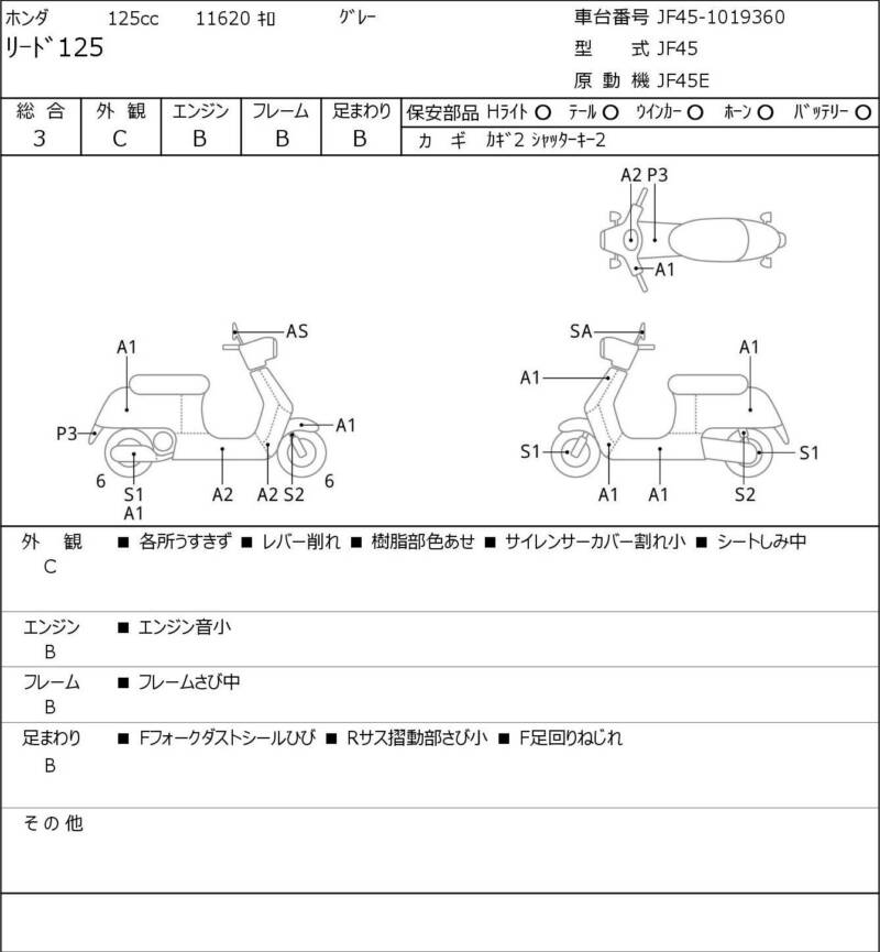 Карта повреждений