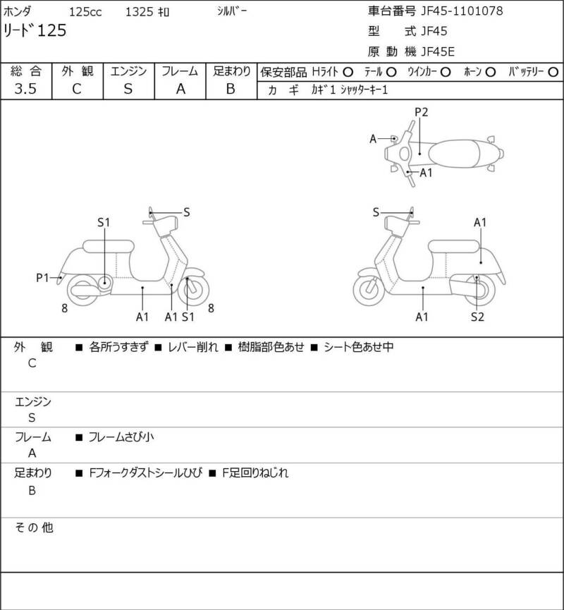 Карта повреждений