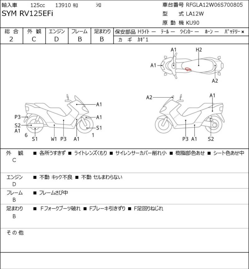 Карта повреждений