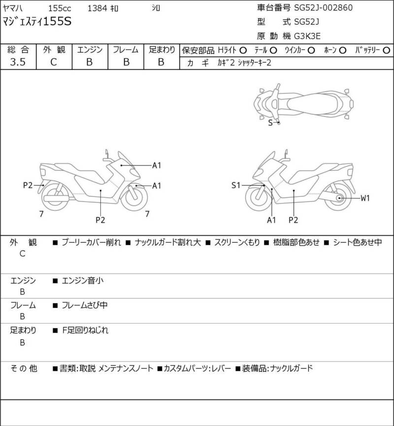 Карта повреждений