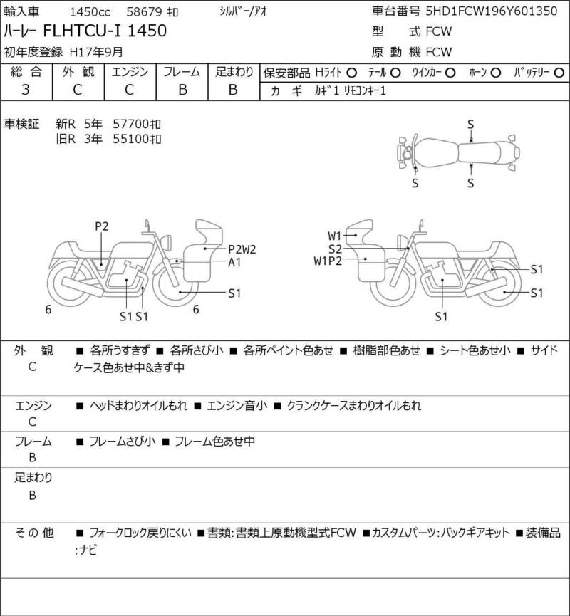 Карта повреждений