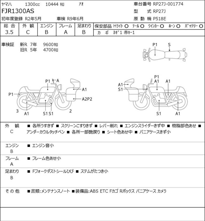 Карта повреждений