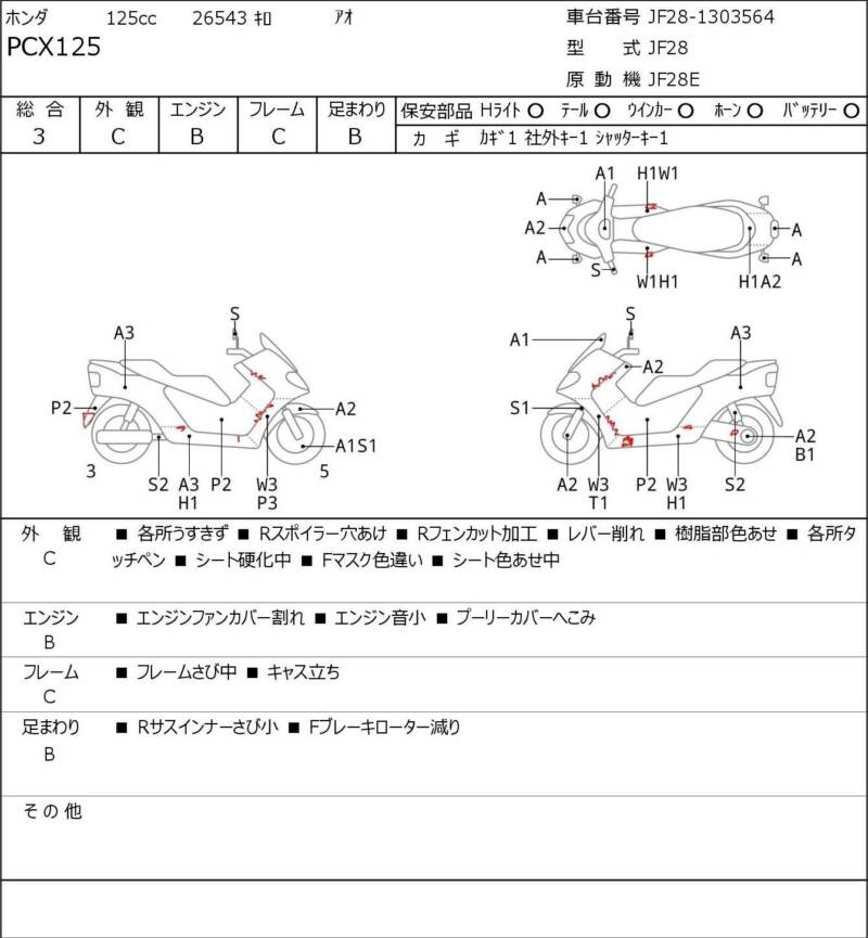 Карта повреждений