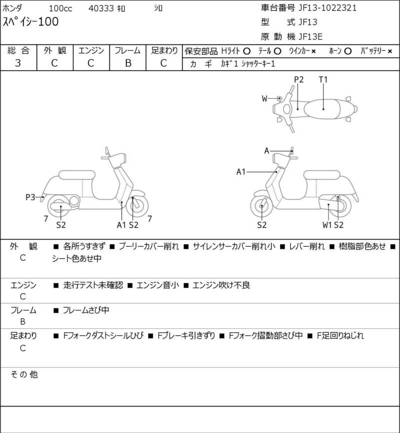 Карта повреждений