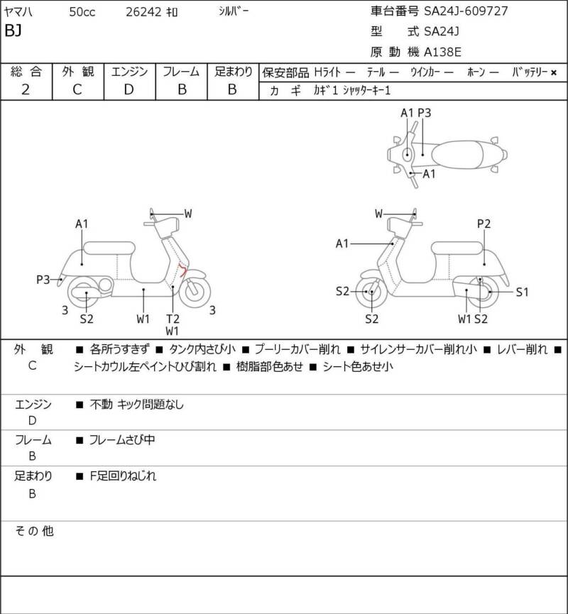Карта повреждений