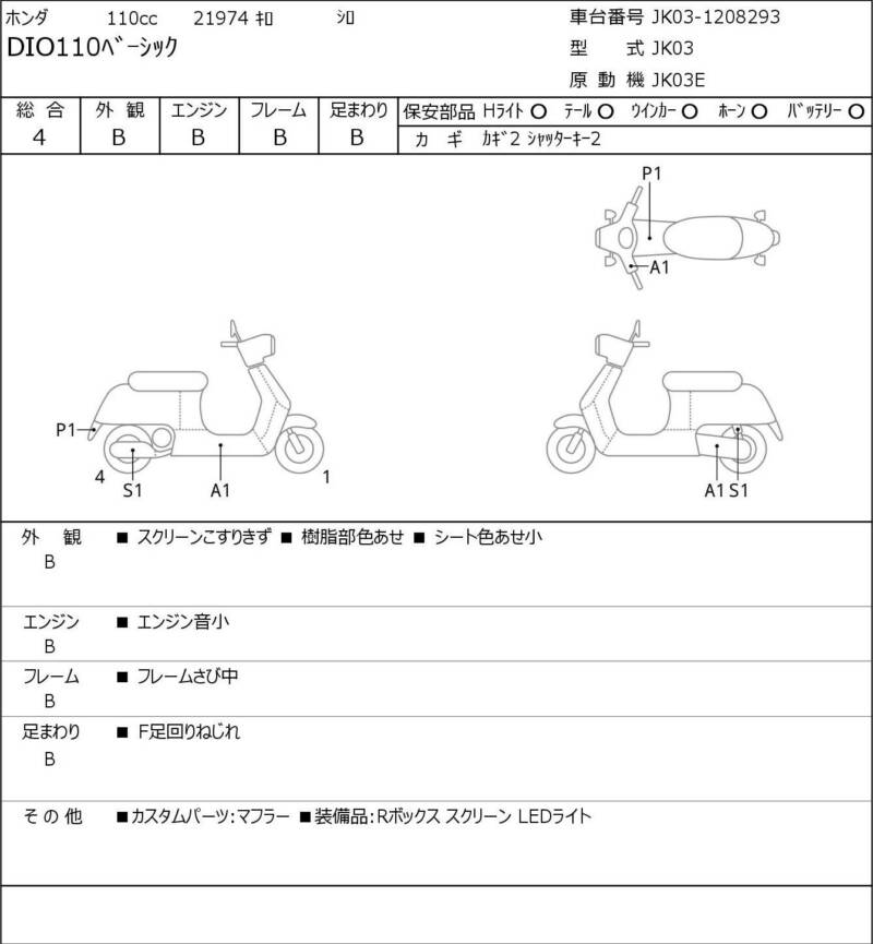 Карта повреждений
