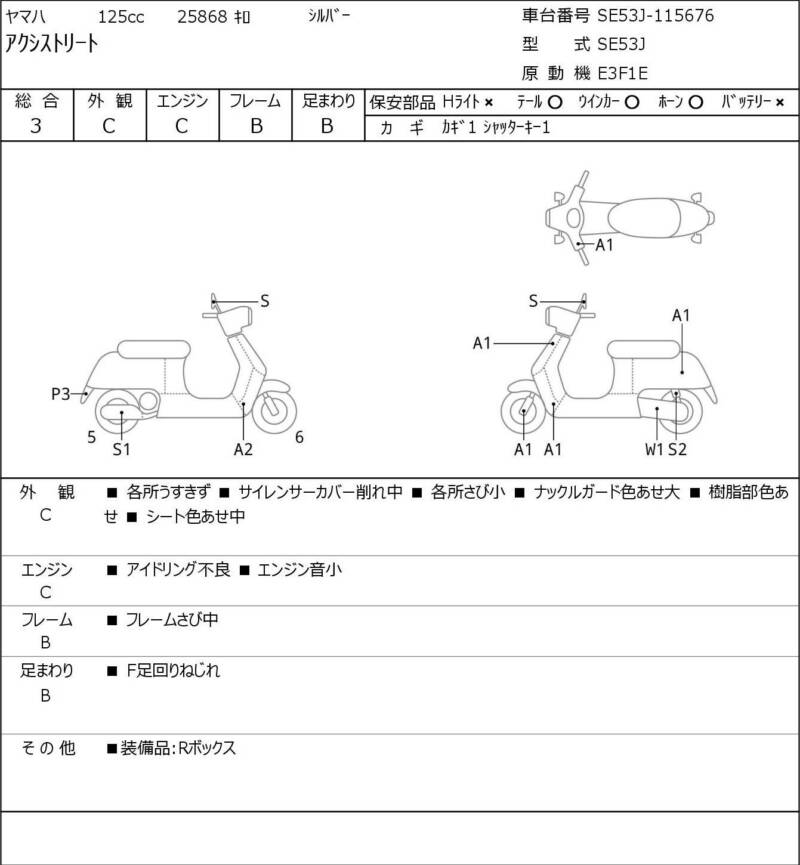 Карта повреждений