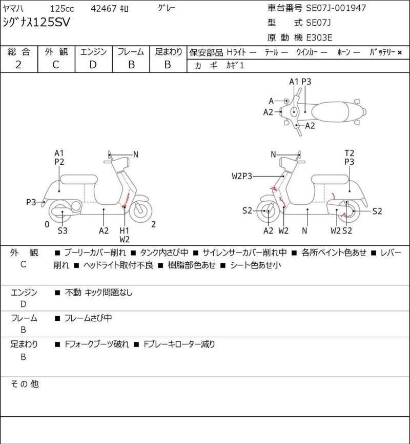 Карта повреждений