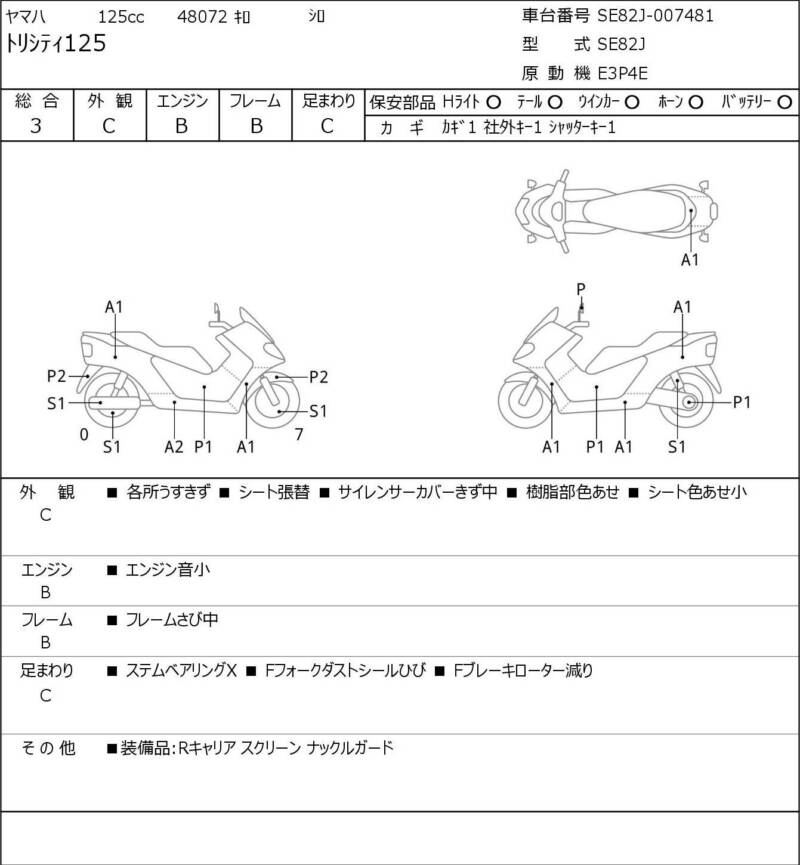 Карта повреждений