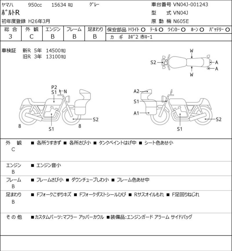 Карта повреждений