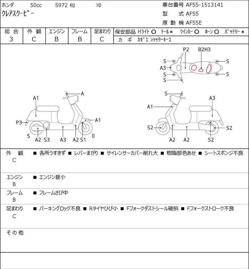 Карта повреждений
