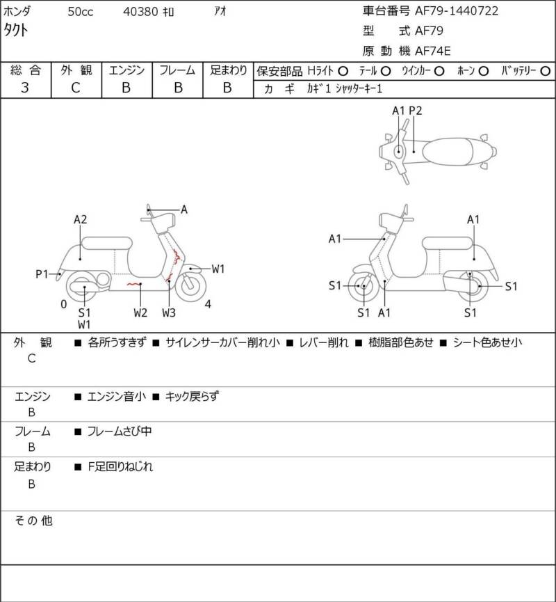Карта повреждений