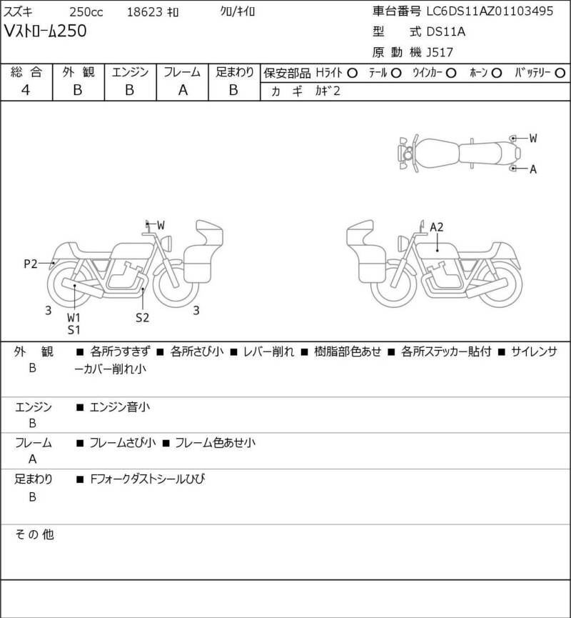 Карта повреждений