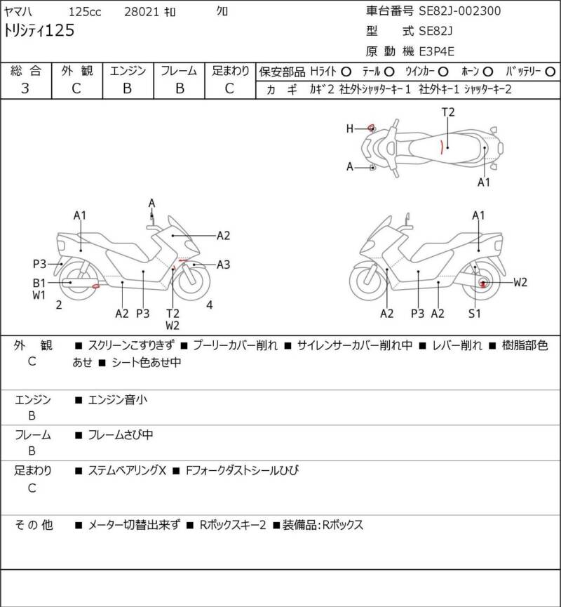 Карта повреждений
