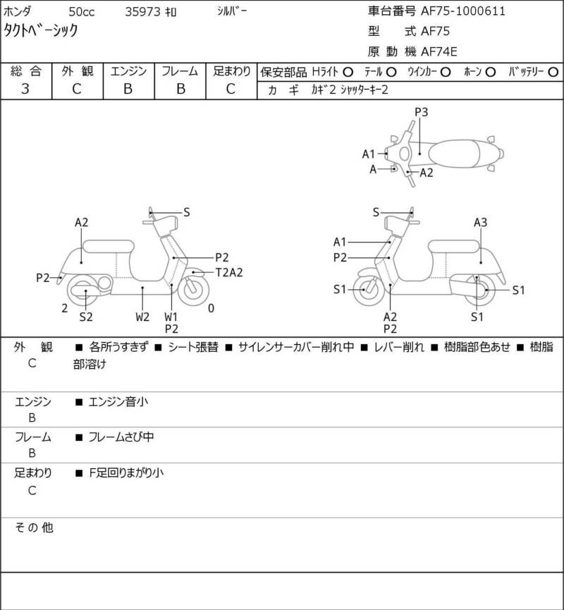 Карта повреждений