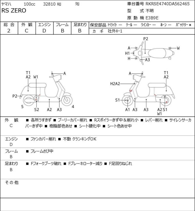 Карта повреждений
