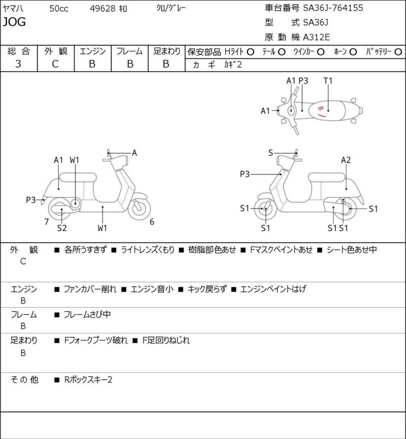 Карта повреждений