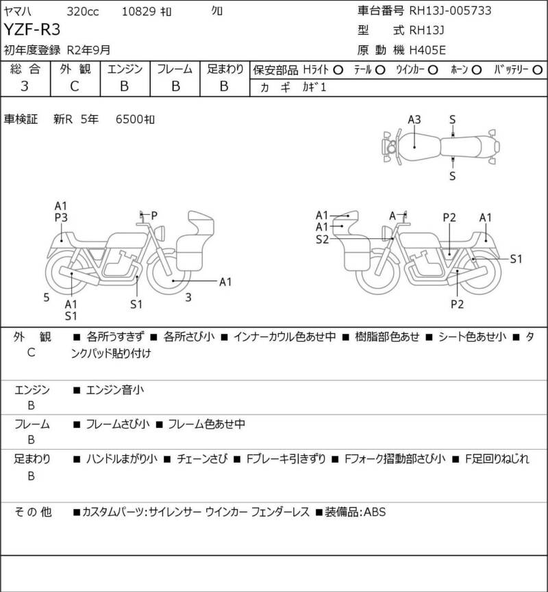 Карта повреждений
